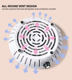 Powerful 4500rpm Nail Vacuum Cleaner Professional Nail Polishing Vacuum Cleaner Removable Filter Vacuum Cleaner