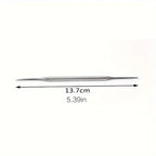 Professional 3-Piece Pedicure Tools - Nail Groove Cleaner, Nail File, And Toenail Lifter - Anti-Slip Design For Safe Nail Care