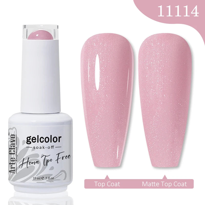 Arte Clavo Hema Free TPO Free Nail Gel Polish Nail Supplies Vernis Semi Permanent Nail Art Manicure Soak Off UV Gel Nail Varnish