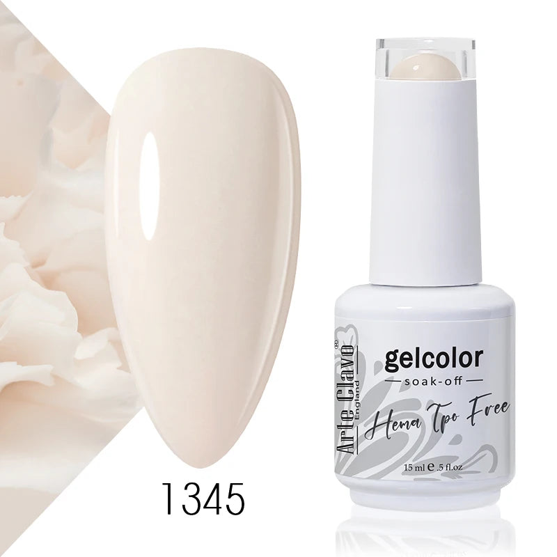 Arte Clavo 15ml HEMA FREE TPO FREE Gel Nail Polish Nail Supply Wholesale Soak Off UV LED Gel Lacquer Nail Art Glitter Polish