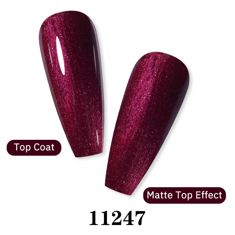 Arte Clavo Glitter Gel Nail 15ml Semi Permanent Soak Off UV Gel Varnish Nail Manicure Top Base Coat Gel Polish Art Decoration