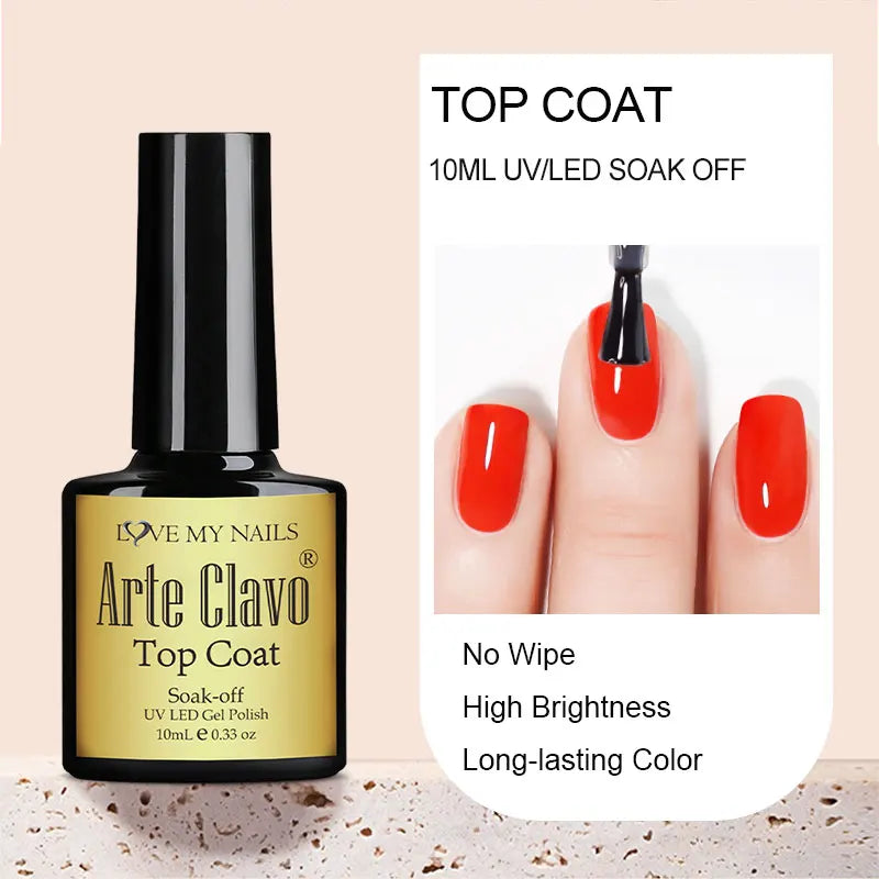 Arte Clavo 15ml HEMA FREE TPO FREE Gel Nail Polish Nail Supply Wholesale Soak Off UV LED Gel Lacquer Nail Art Glitter Polish