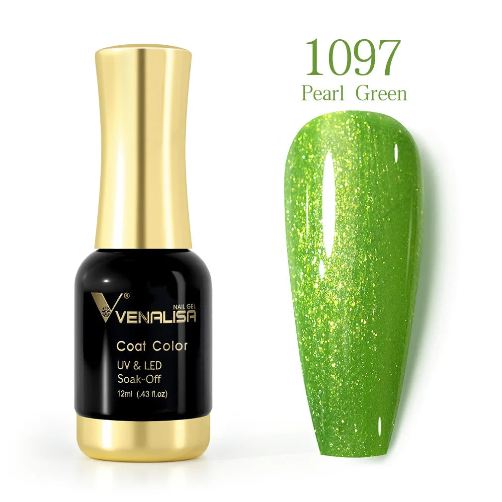 VENALISA Nail Gel Varnish TPO FREE Soak Off UV LED Organic Odorless Enamels Nail Art Colors 12ml 120Colors UV Gel Nail Polish