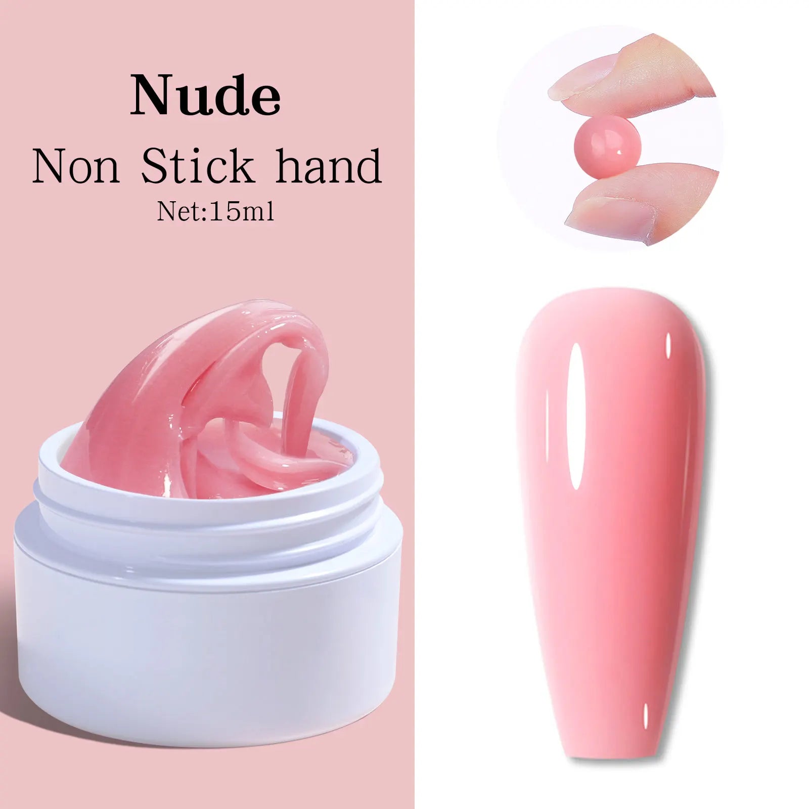 7pcs15ml Nail Extension Gel Set Solid Nail Extension Gel Non-Stick 3d Sculpture Phototherapy Uv Gel Rapid Molding Gel Nail Piece