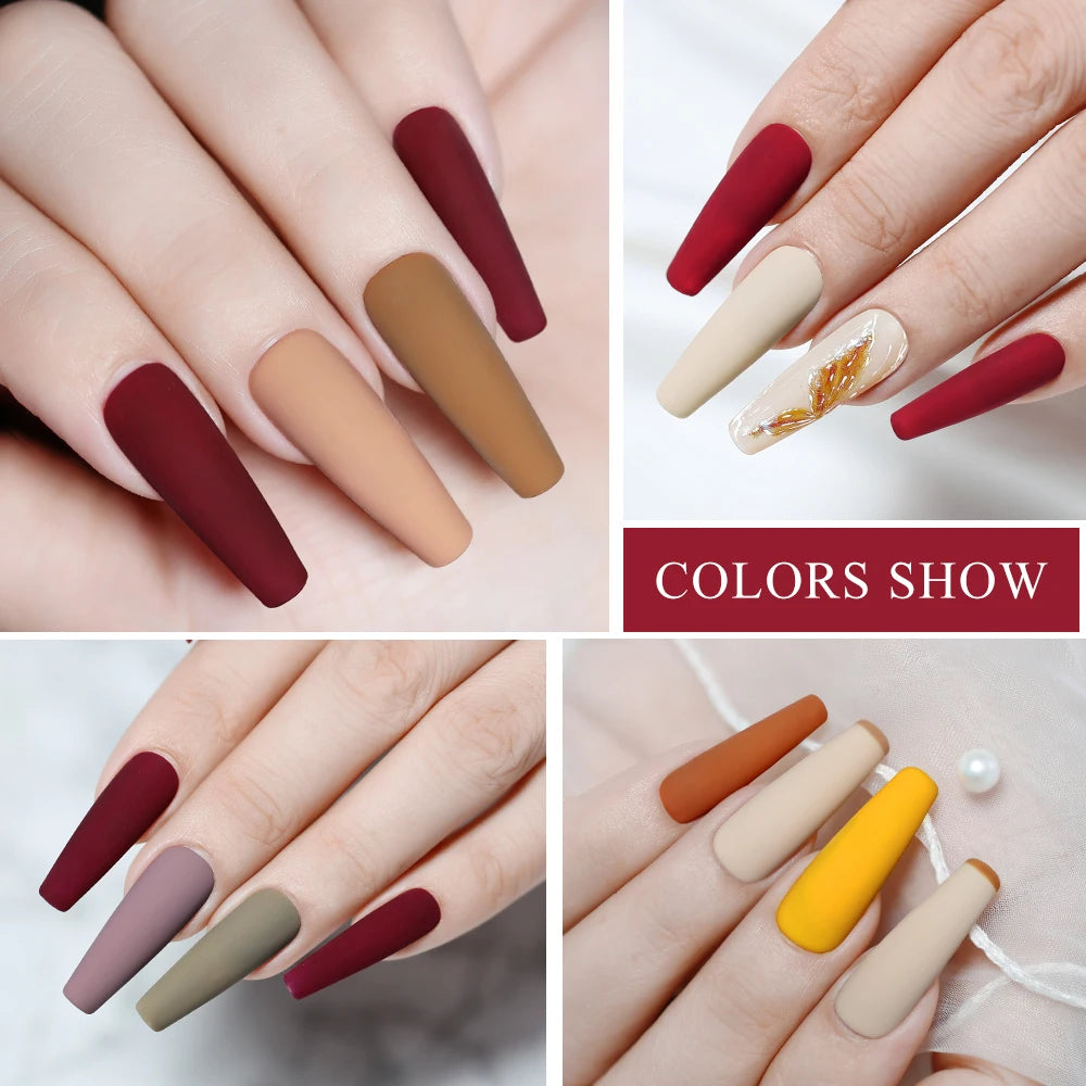 Arte Clavo Gel Nail Polish 400 Colors15ml Semi Permanent Gel Varnish Base Top Coat Nail Art Manicure Soak Off LED UV Salon Gel