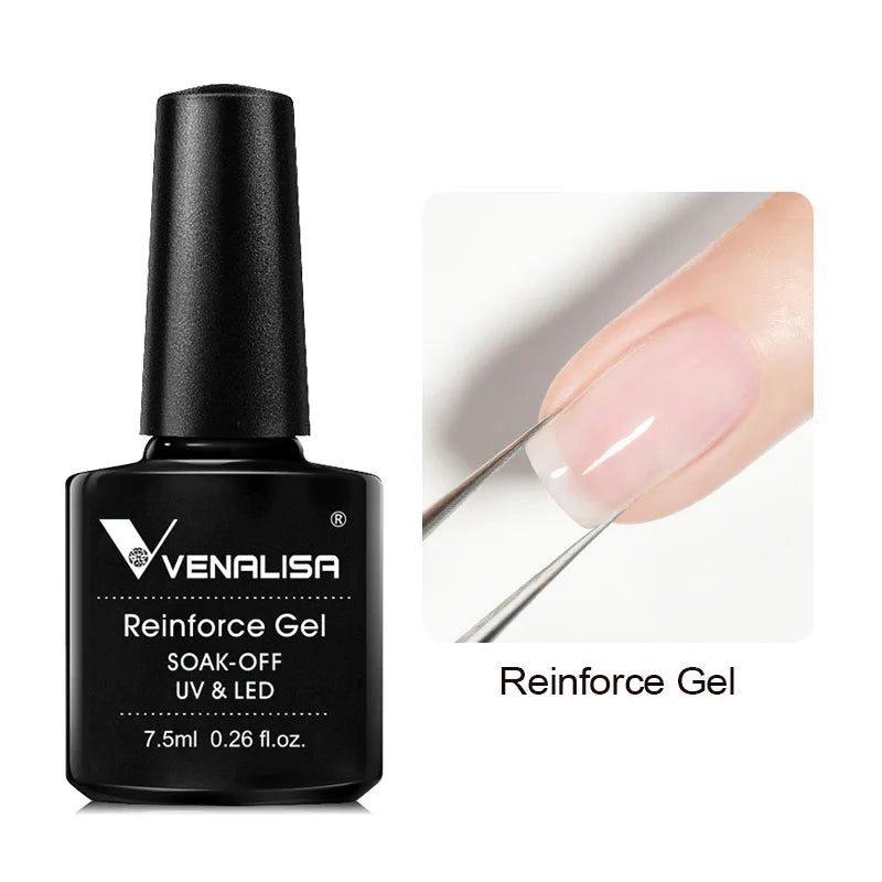 Venalisa Soak Off Gel Polish New Series Full Coverage Color 7.5ml Nail UV Gel Nail Gel Lacquer Varnish for CANNI Gel Manicure