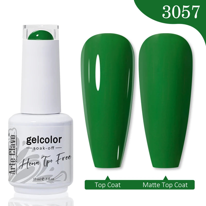 Arte Clavo Hema Free TPO Free Nail Gel Polish Nail Supplies Vernis Semi Permanent Nail Art Manicure Soak Off UV Gel Nail Varnish