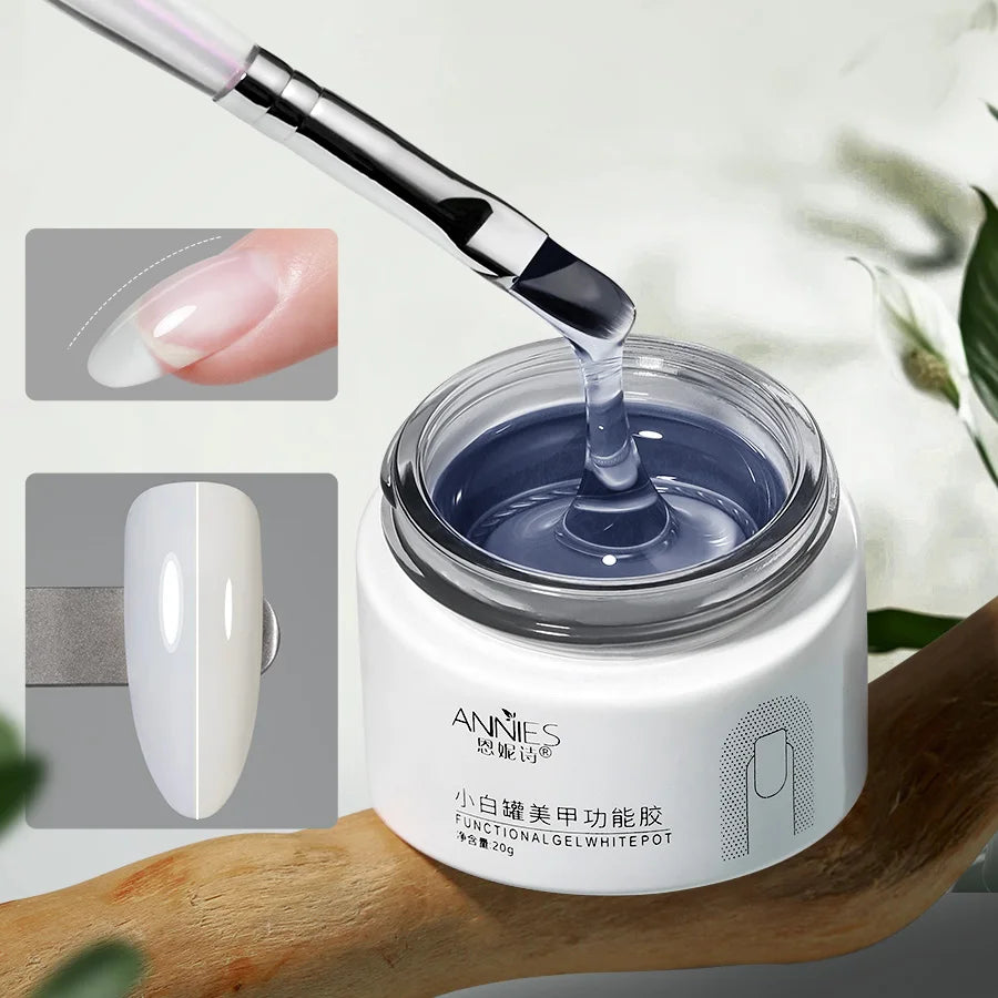 20g Diamond Top Coat For Gel Nail Polish Reinforce Long Lasting UV Soak Off Gel Varnish High Light Nail Art Construct  Gel