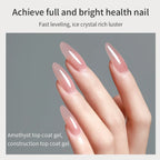 20g Diamond Top Coat For Gel Nail Polish Reinforce Long Lasting UV Soak Off Gel Varnish High Light Nail Art Construct  Gel