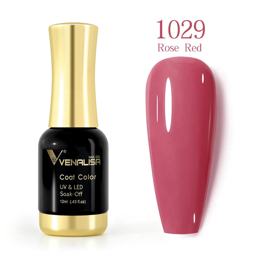VENALISA Nail Gel Varnish TPO FREE Soak Off UV LED Organic Odorless Enamels Nail Art Colors 12ml 120Colors UV Gel Nail Polish