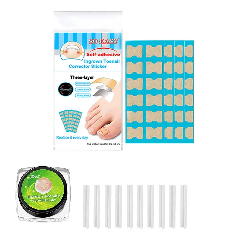 Nails Correction Patches Ingrown Toenail Corrector Toenail Separator Ingrown Correction Tool Ingrown Toenail Correction Patches