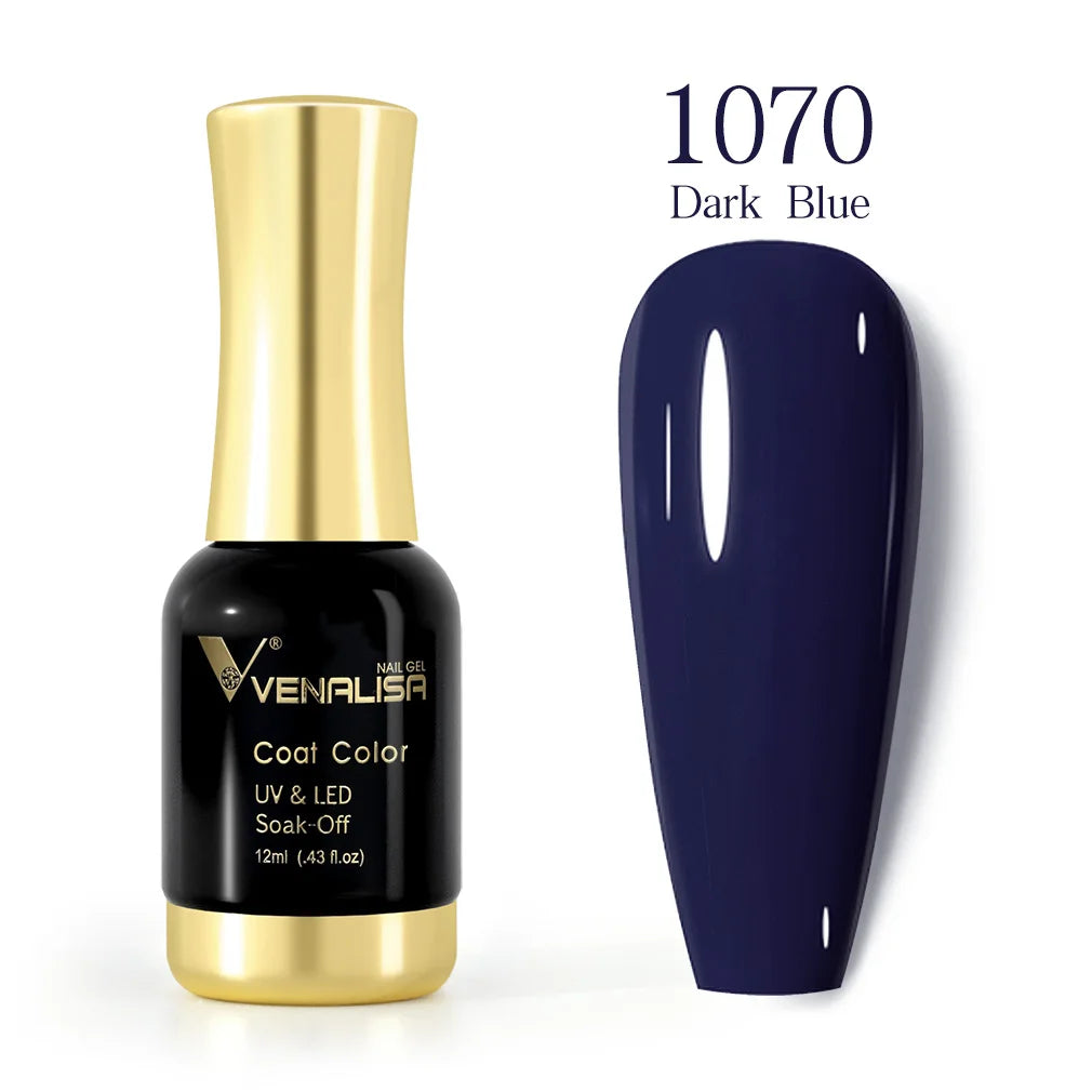 VENALISA Nail Gel Varnish TPO FREE Soak Off UV LED Organic Odorless Enamels Nail Art Colors 12ml 120Colors UV Gel Nail Polish