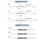Professional Ingrown Toenail Corrector Tool Pedicure Toe Nail Treatment Embed Straightening Clip Brace for Recovering Foot Care