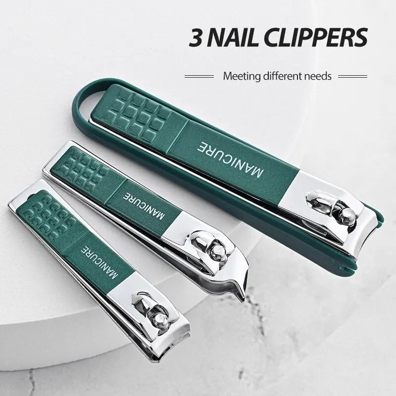 Nail Clipper Set High Grade Household Nail Clippers Men And Women Universal Pedicure Tools Simple Portable Nail Tools