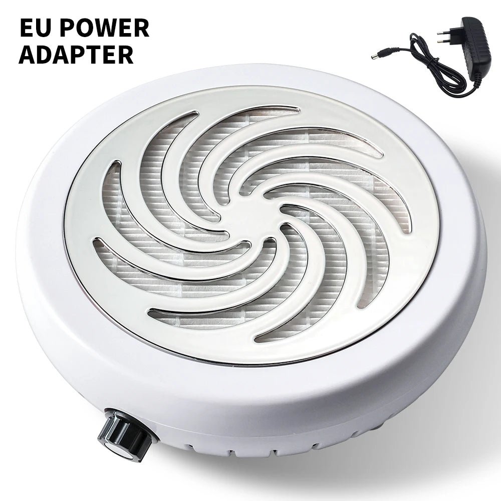 Powerful 4500rpm Nail Vacuum Cleaner Professional Nail Polishing Vacuum Cleaner Removable Filter Vacuum Cleaner