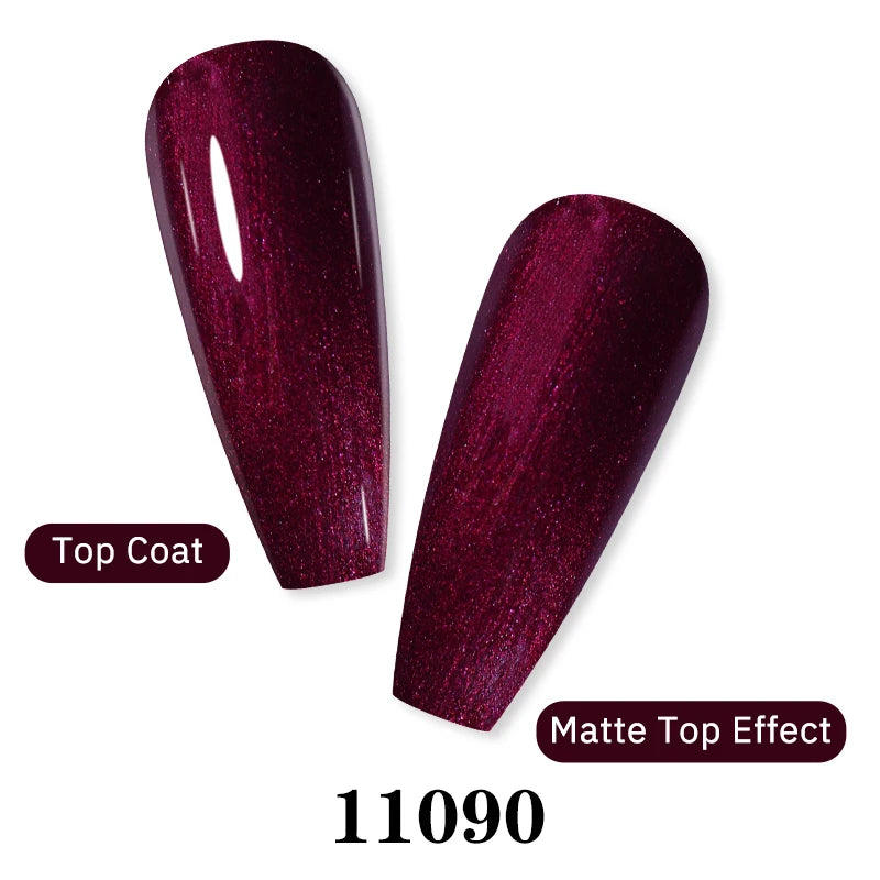 Arte Clavo Glitter Gel Nail 15ml Semi Permanent Soak Off UV Gel Varnish Nail Manicure Top Base Coat Gel Polish Art Decoration
