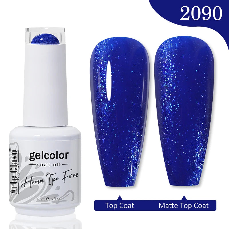 Arte Clavo Hema Free TPO Free Nail Gel Polish Nail Supplies Vernis Semi Permanent Nail Art Manicure Soak Off UV Gel Nail Varnish