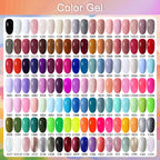 Arte Clavo Gel Nail Polish 400 Colors15ml Semi Permanent Gel Varnish Base Top Coat Nail Art Manicure Soak Off LED UV Salon Gel