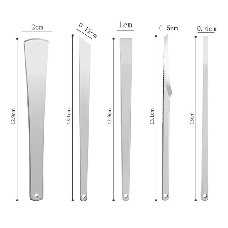1 Set Foot Toenail Repair Knife Set Remove Dead Skin Calluses Exfoliate Manicure Care Tools Feet Nail Ingrown Cuticle Scraper