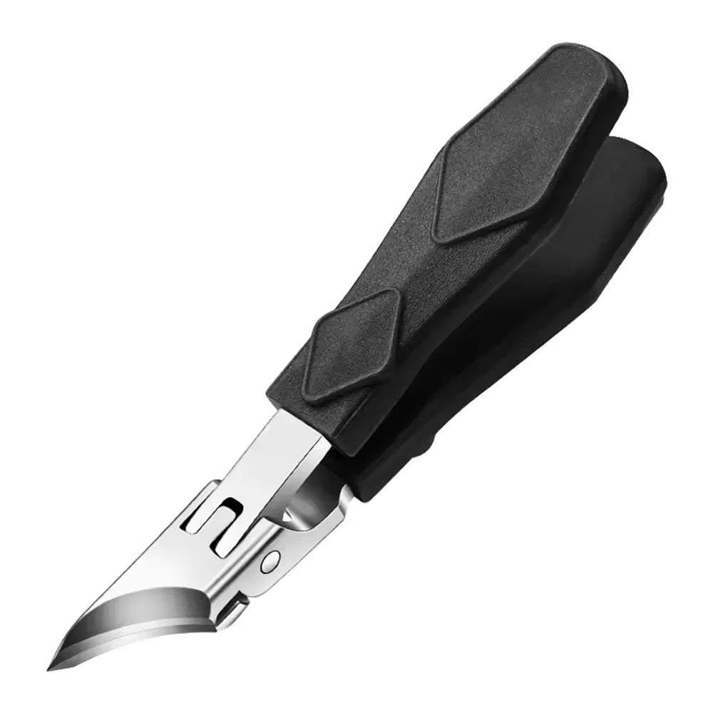 New pointed-nose, beveled, original large-opening nail clippers, pointed-nose nail cutters, nail trimmers, household pedicure kn
